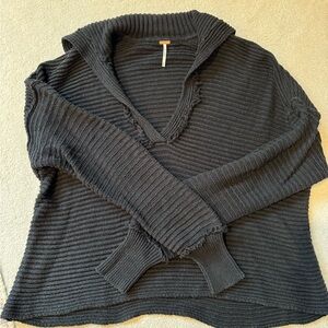 Free People Marlie Pullover Longsleeve V-neck